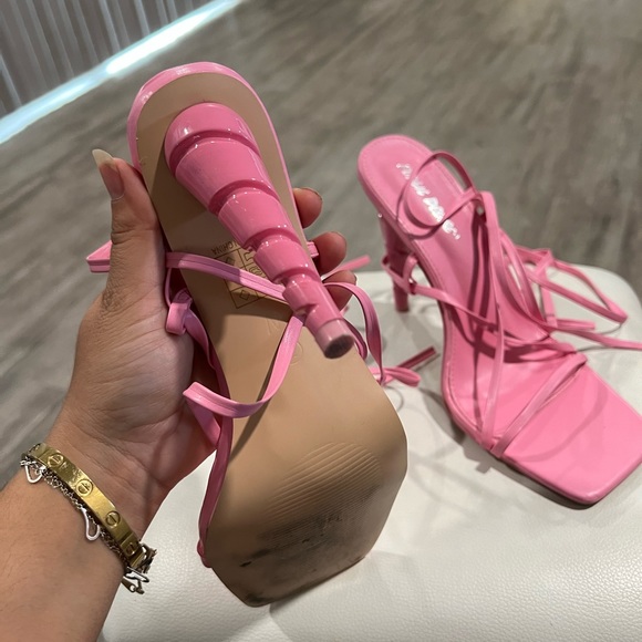 LAST PRICE🍒🤍PUBLIC DESIRE  pink heels ✨ - Picture 5 of 7